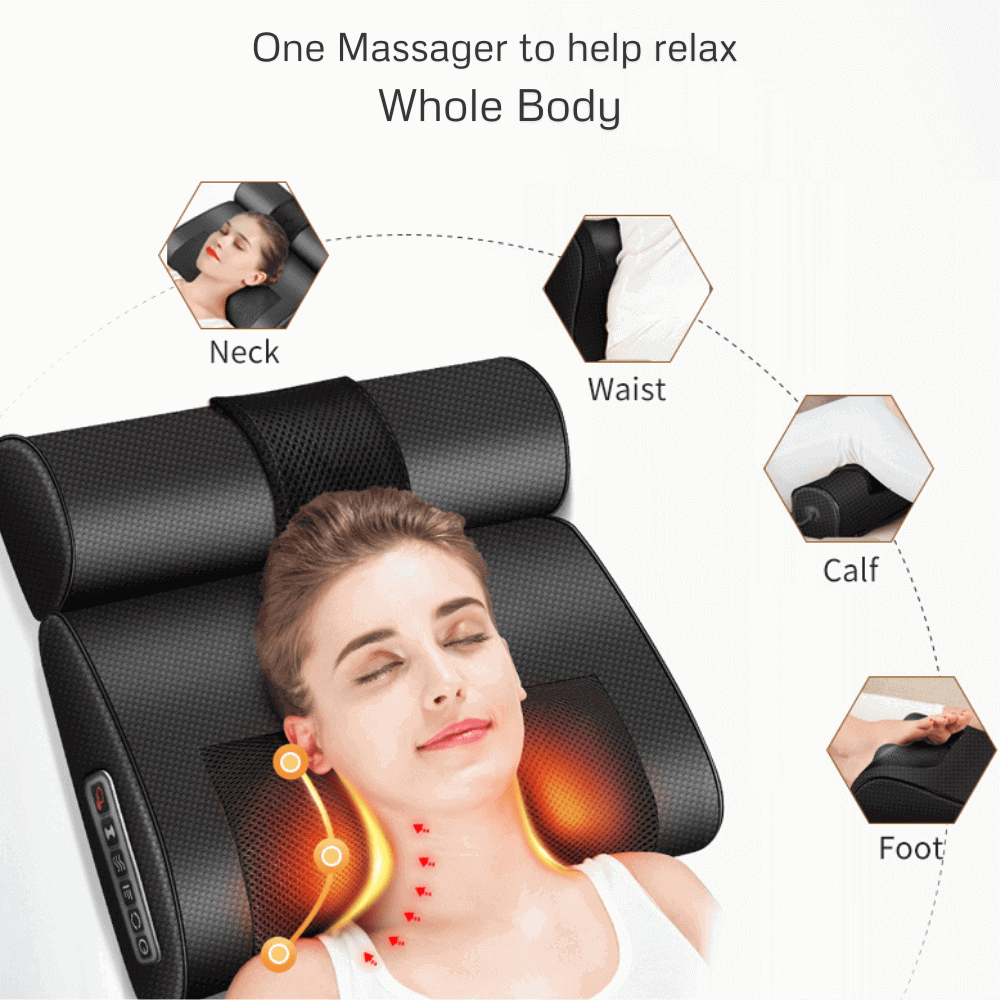 Neck & Shoulder Massager Pillow