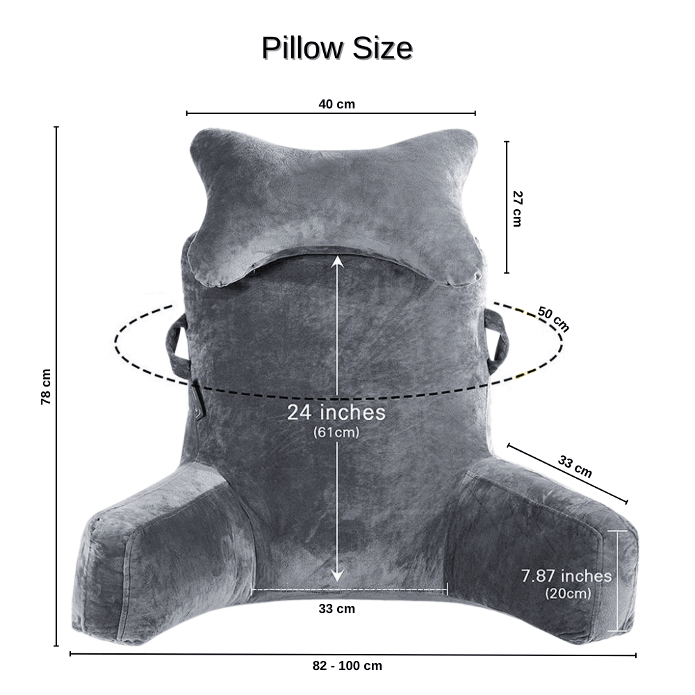 Back Rest Reading Pillow