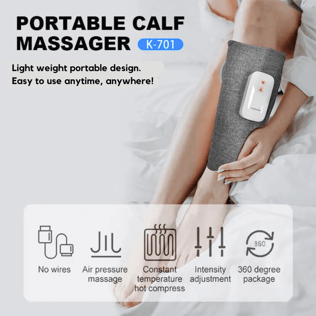 Rechargeable Air Compression Leg Massager