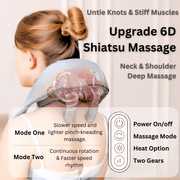 Neck & Shoulder Kneading Massager - 6D Shoulder and Neck Massage